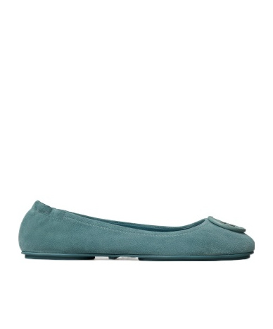 Tory Burch Minnie Ballet Flats In Blue