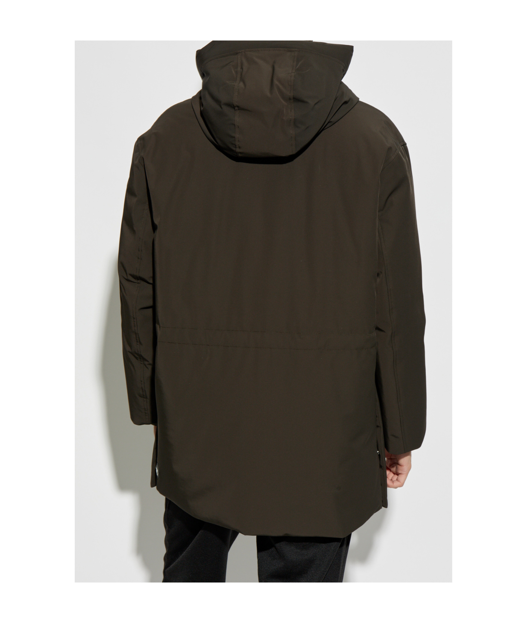EMPORIO ARMANI HOODED DOWN JACKET