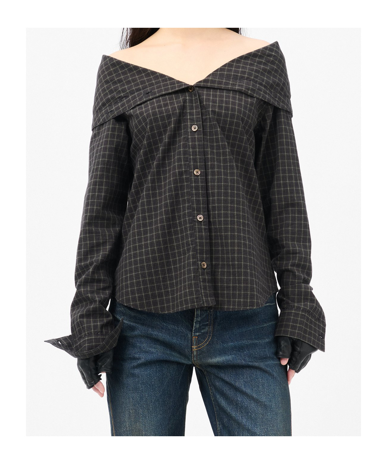 Our Legacy Kaonashi Shirt In Black