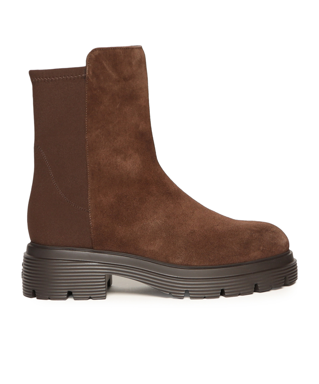 Stuart Weitzman 5050 Hudson Lite Bootie Ankle Boots In Brown