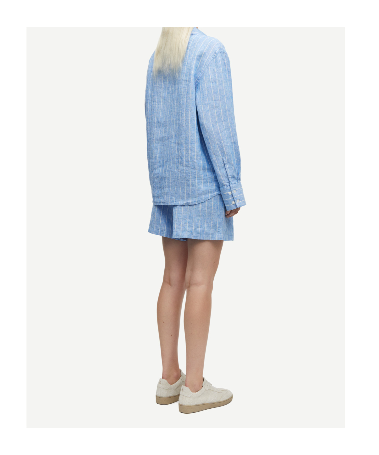 Samsoe & Samsoe Samsøe Samsøe Maren String Shorts In Blue