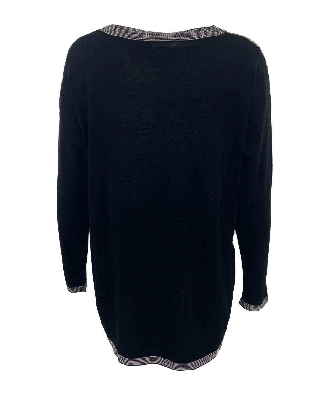 Weekend Max Mara Long-sleeved Sweater In Black