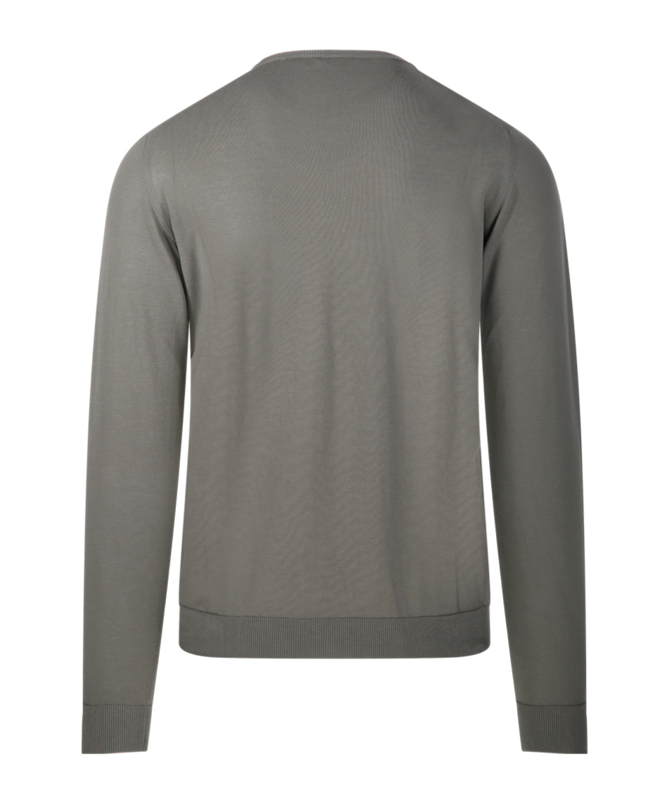 Roberto Collina Crewneck Knit Top In Gray
