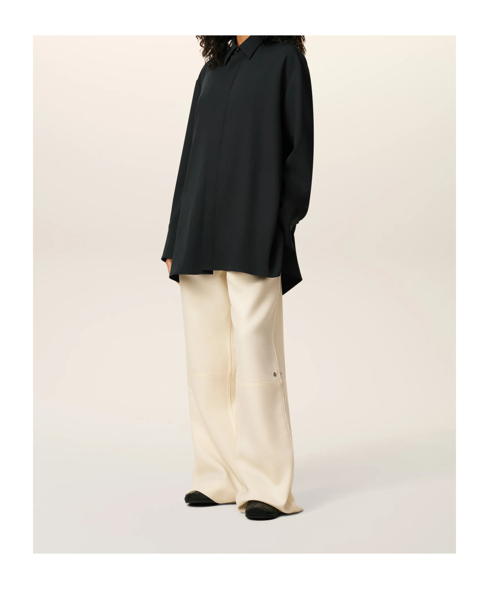 Ami Alexandre Mattiussi Ami Paris Women Wool Shirt In Blue