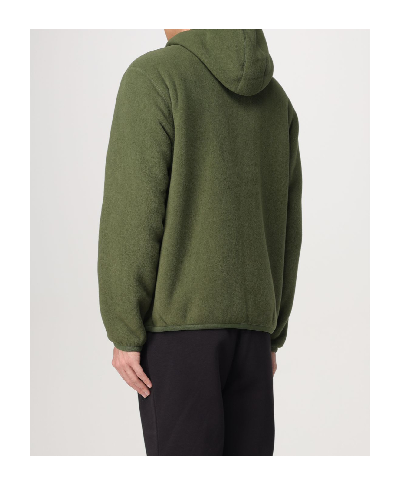 K-way Long-sleeved Casual Jacket In Green