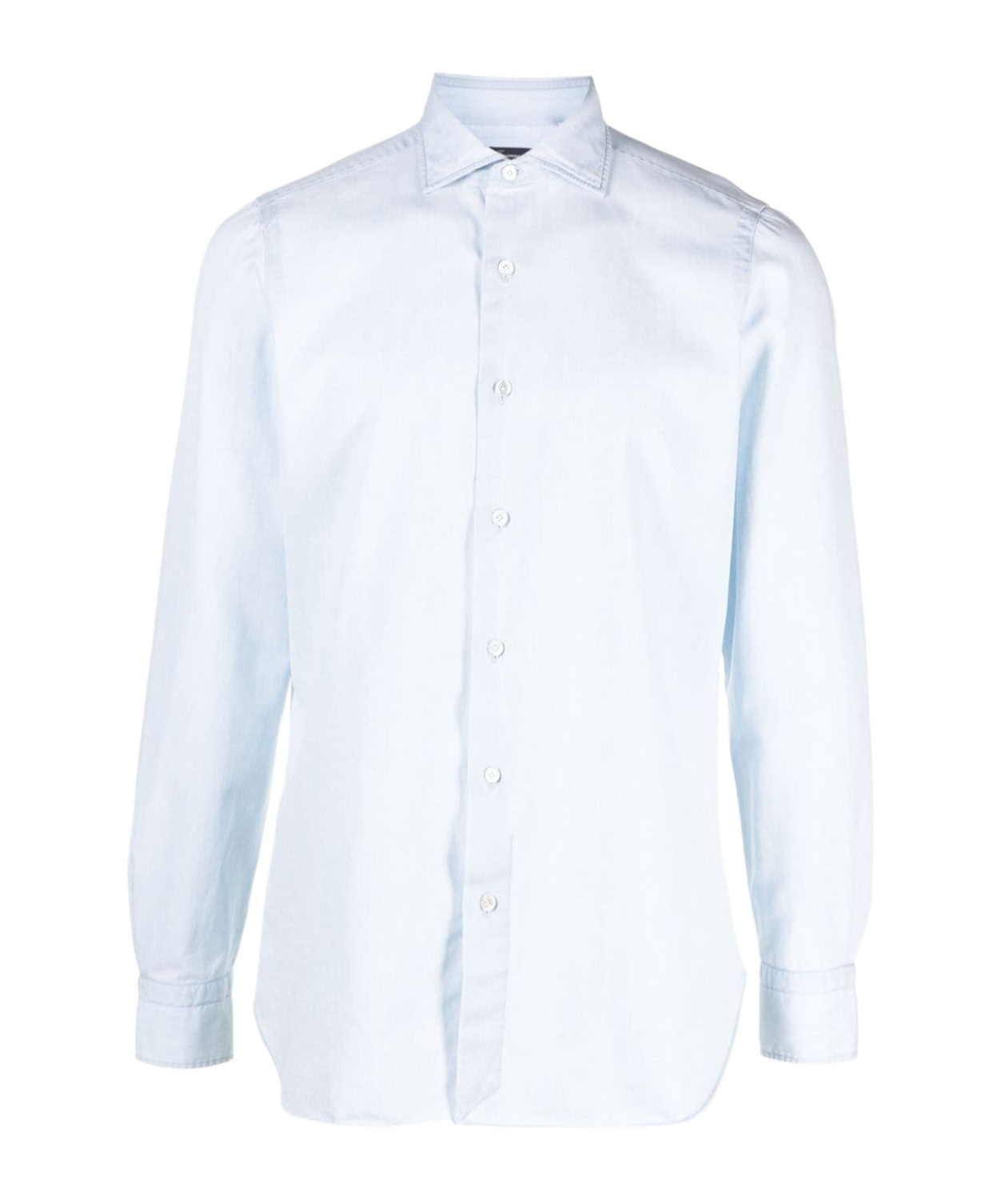 Finamore 1925 Napoli Napoli Cotton Shirt In White