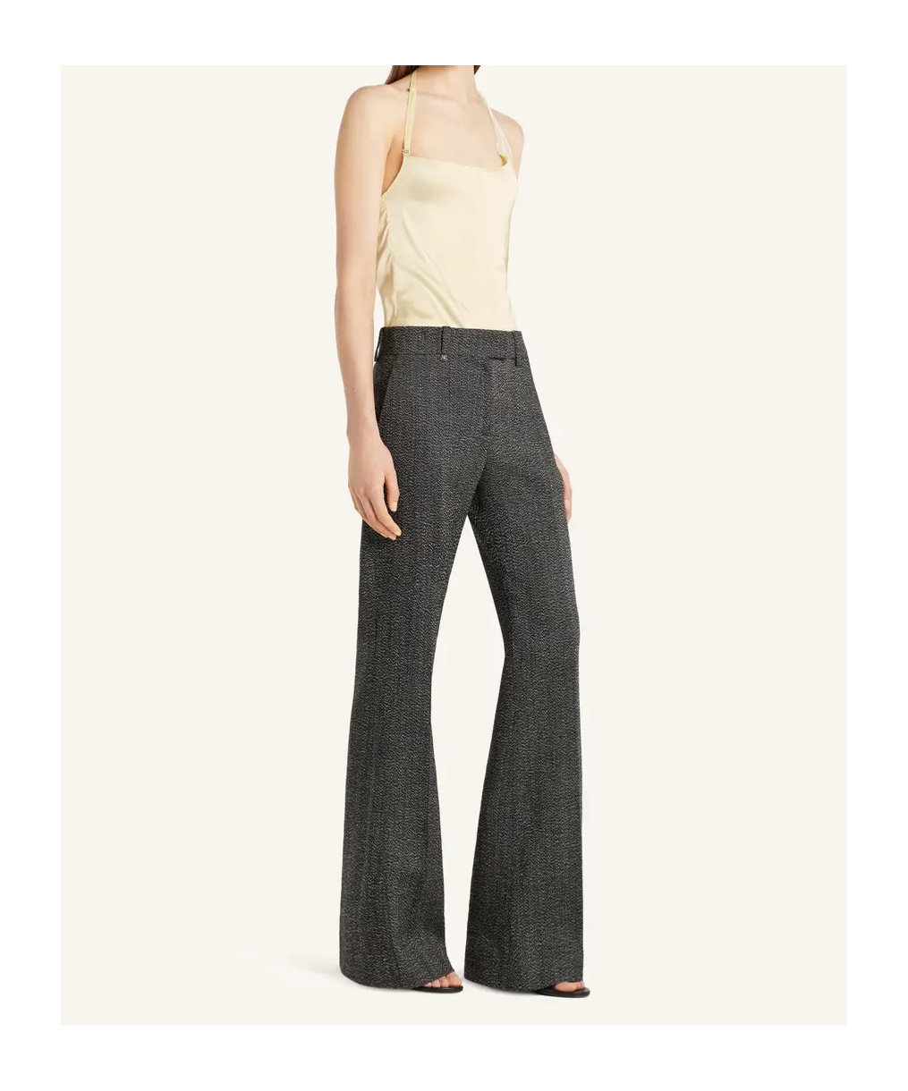 Courrèges Asymmetric Lace-embellished Top In Neutral