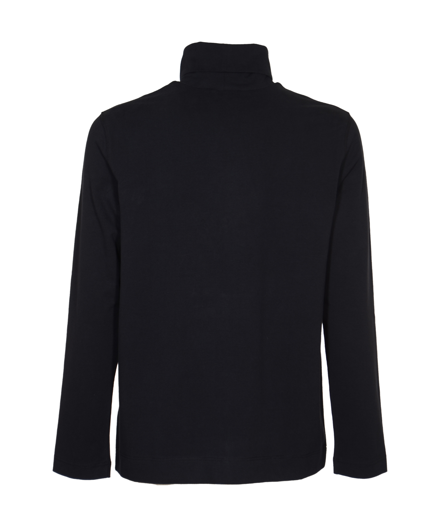 Circolo 1901 Blue Melange Cotton T-shirts And Polos In Black