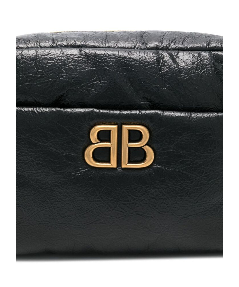 Balenciaga Monaco Camera Bag In Black