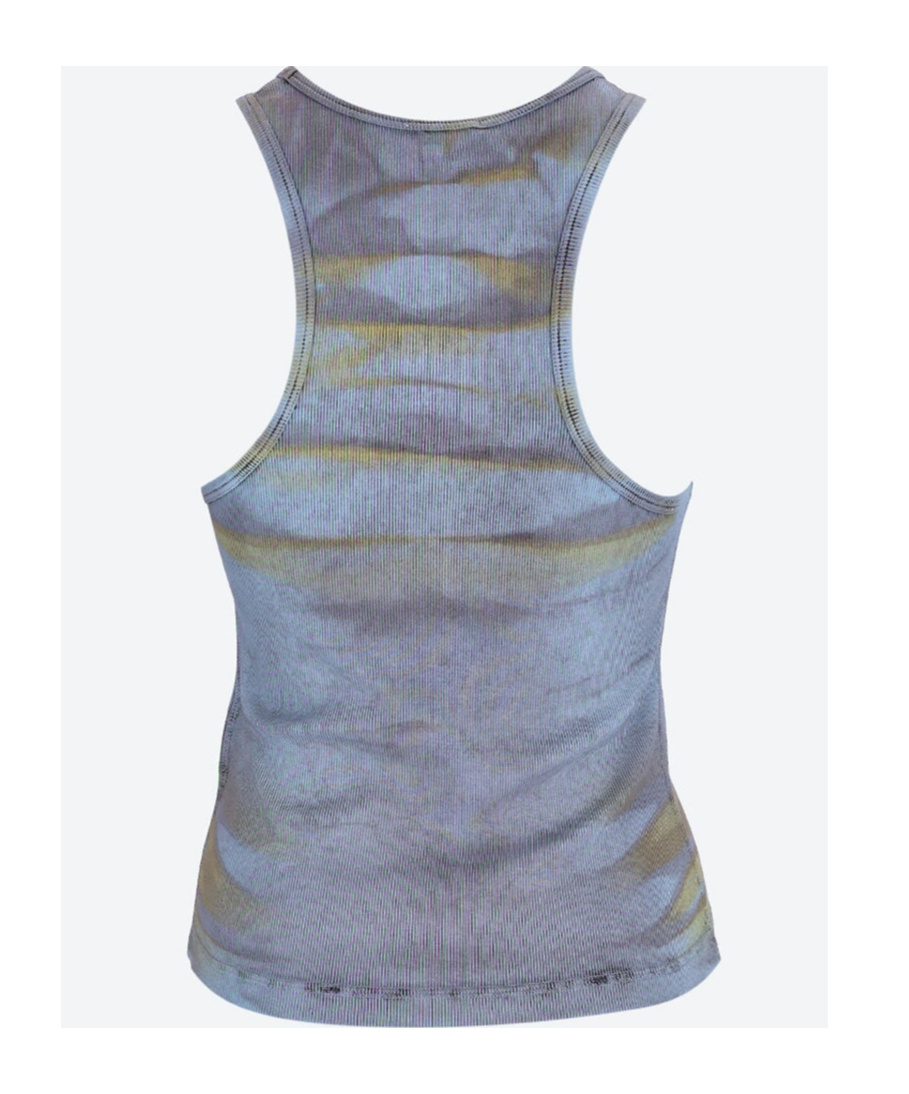 Diesel T-anky-whisk Tank Top In Gray