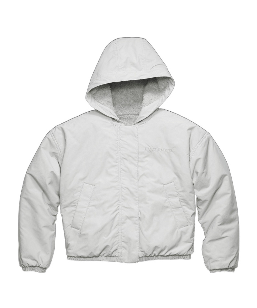 Canada Goose Women's Alberni Reversible Fleece Bomber In Gray