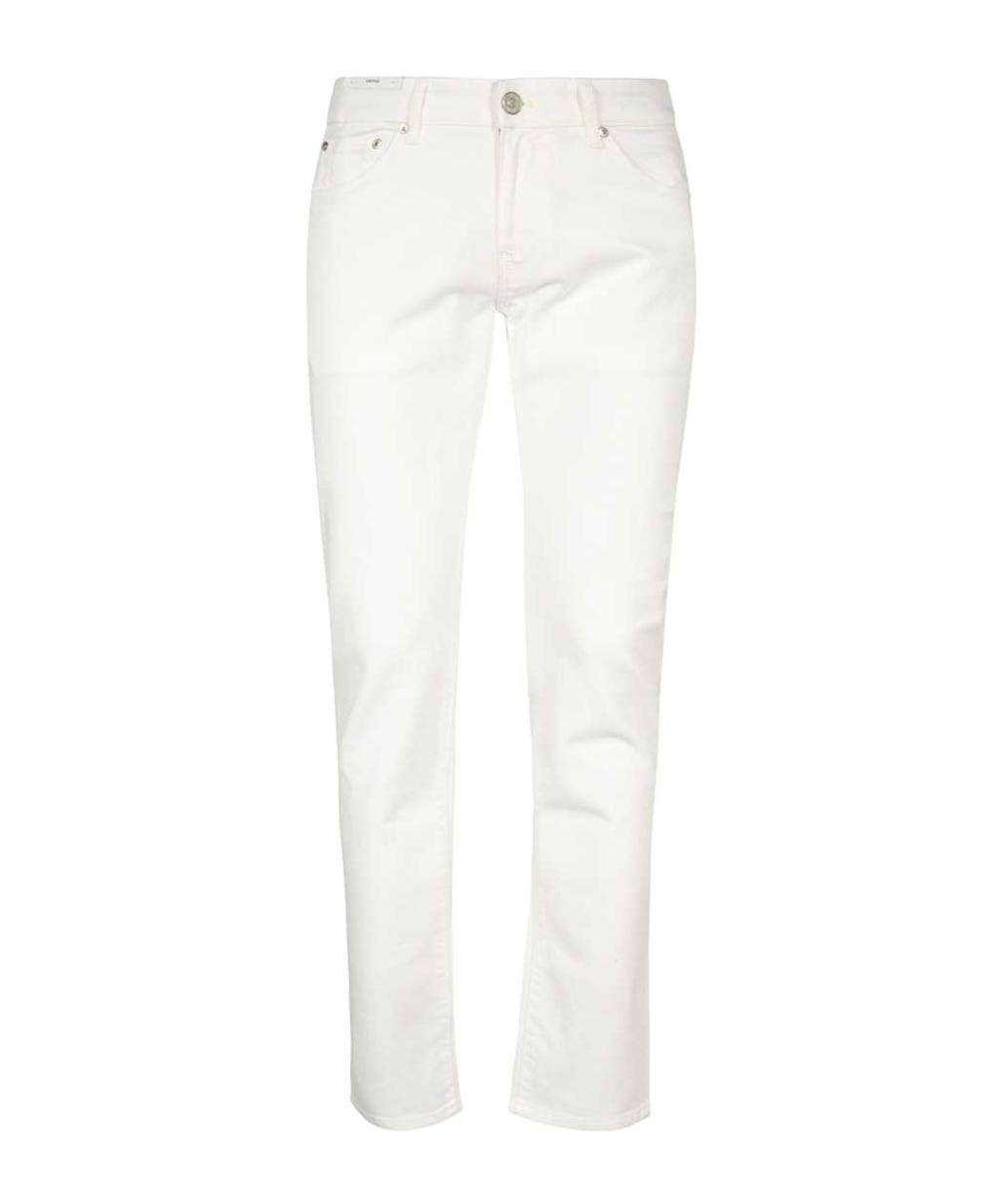 Pt Torino Belt Loop Jeans In White