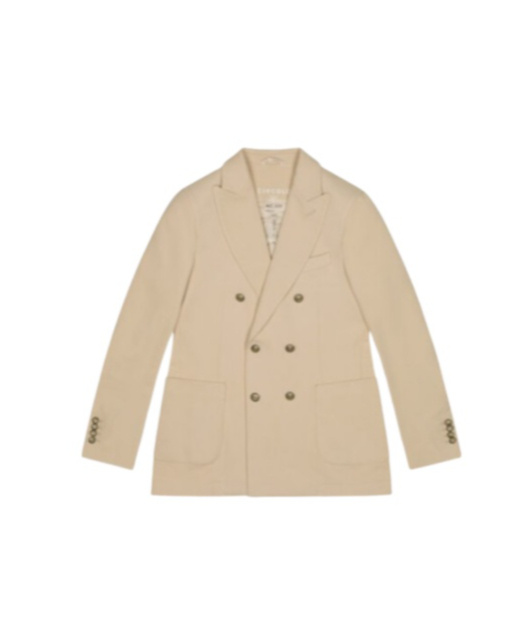 Circolo 1901 Corduroy Double-breasted Jacket In Nude