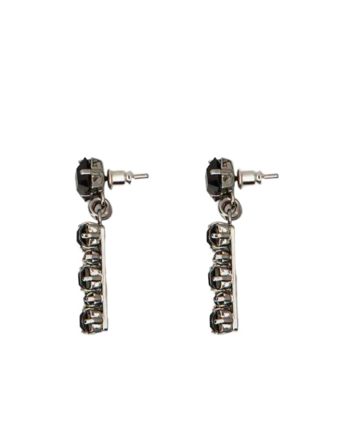Roger Vivier Très Vivier Earrings In Black