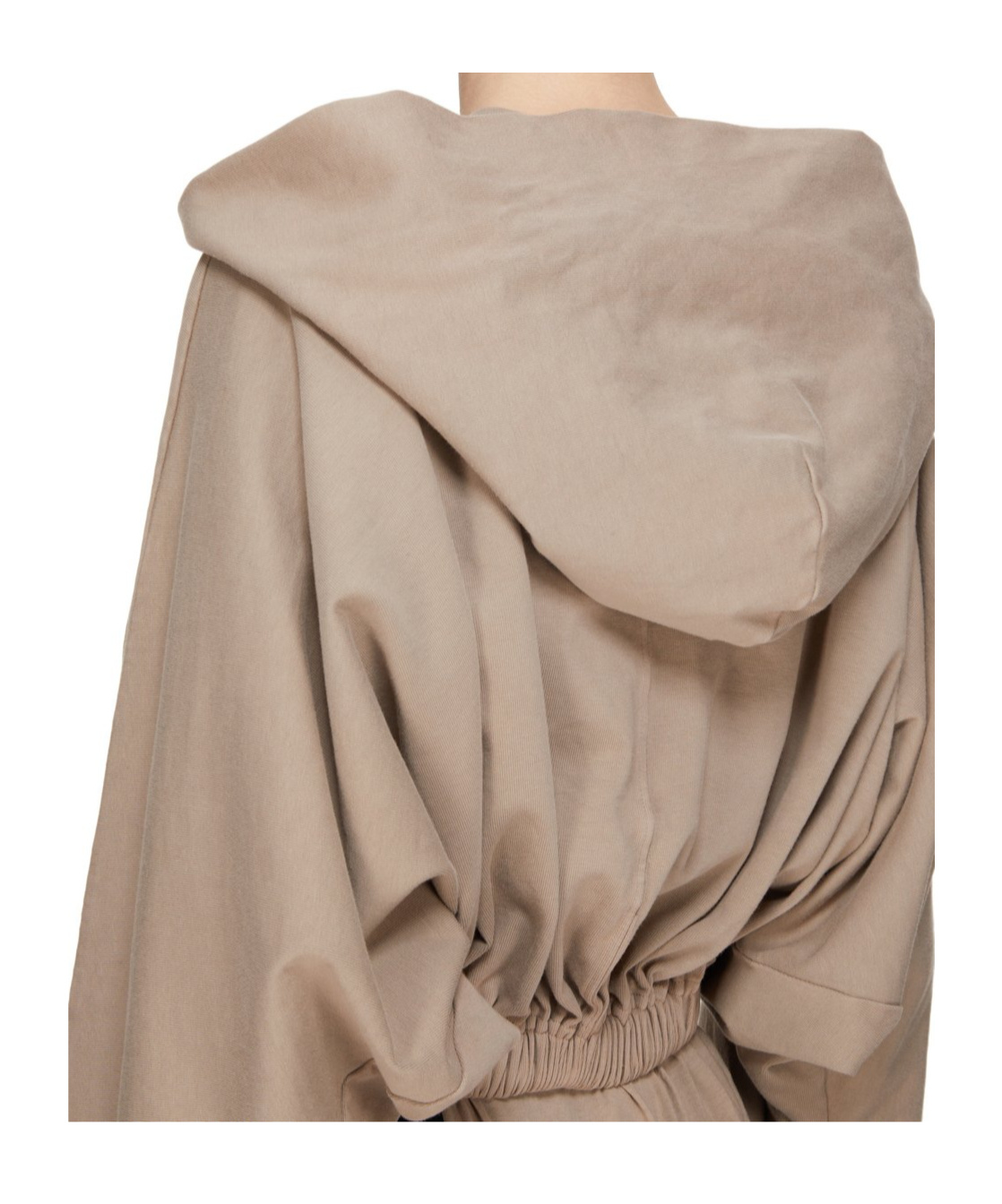 Rick Owens Drkshdw Long Sleeve Sweatshirt In Brown