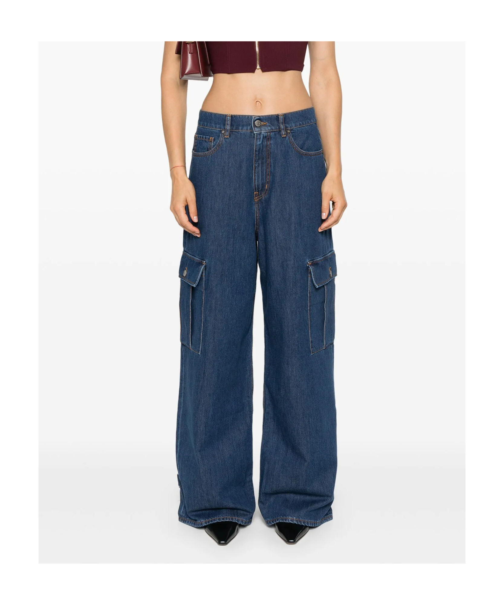 P.a.r.o.s.h Straight Cargo Jeans