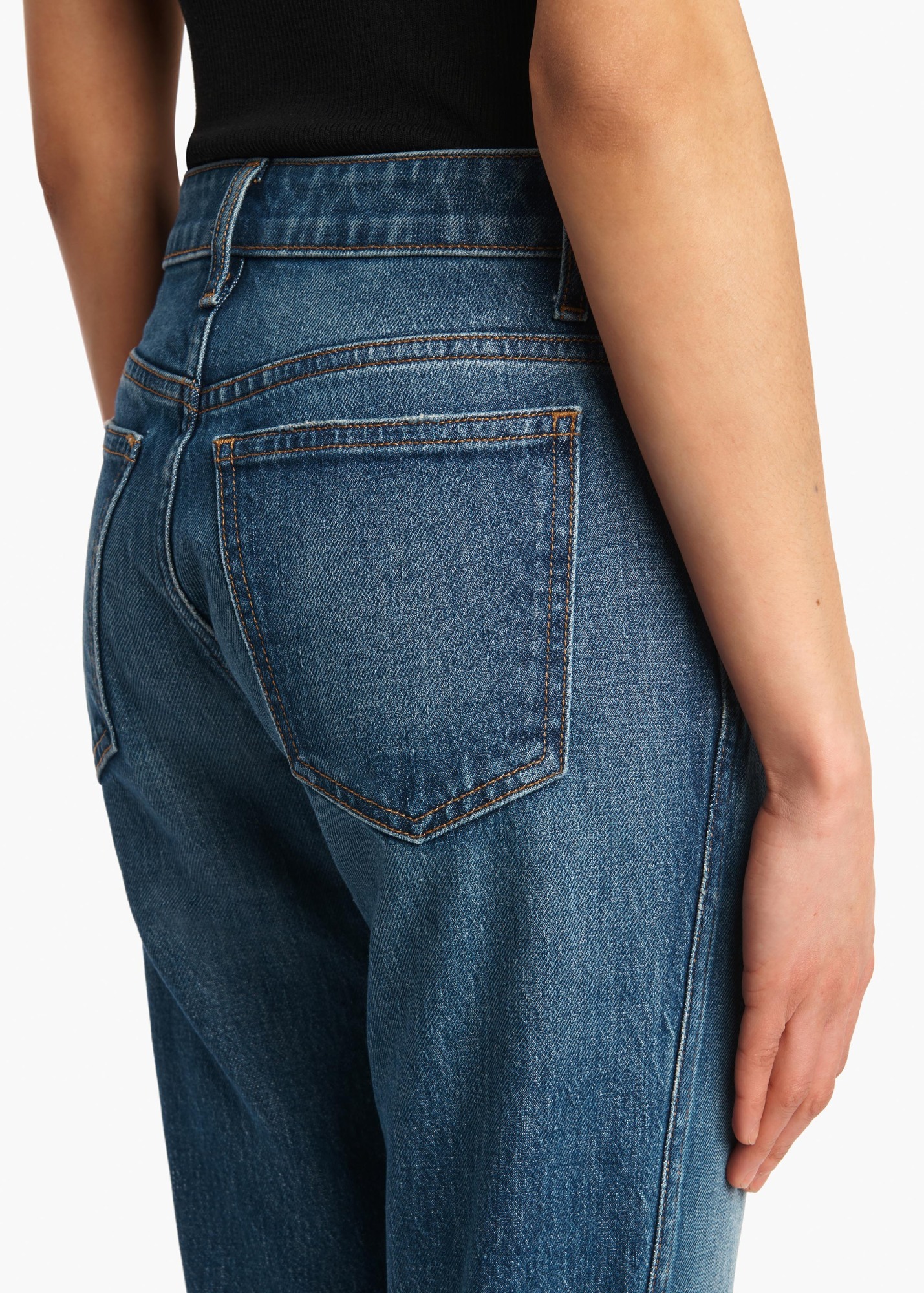 Khaite Belt Loop Denim Trousers