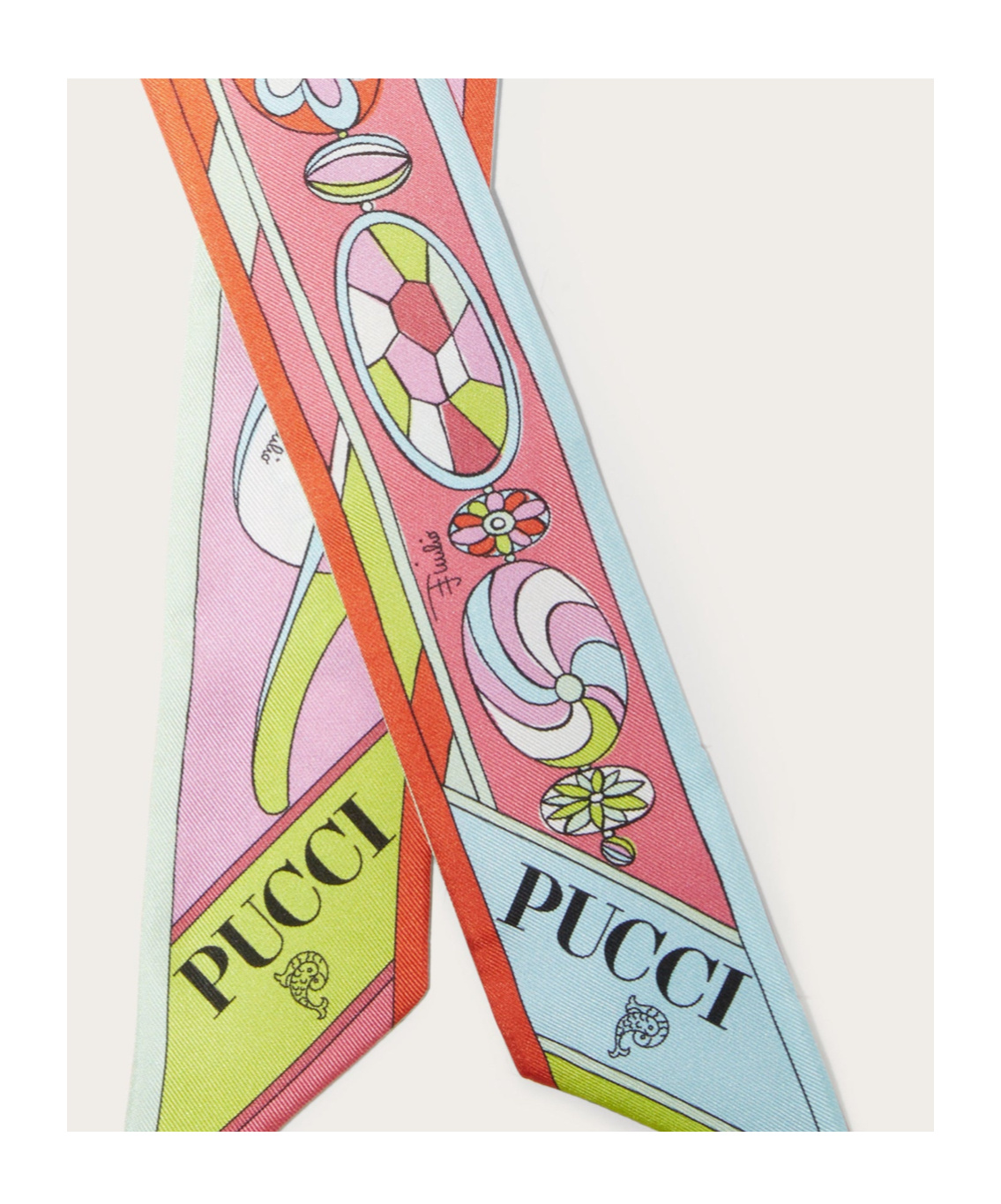 EMILIO PUCCI PATTERN SCARF