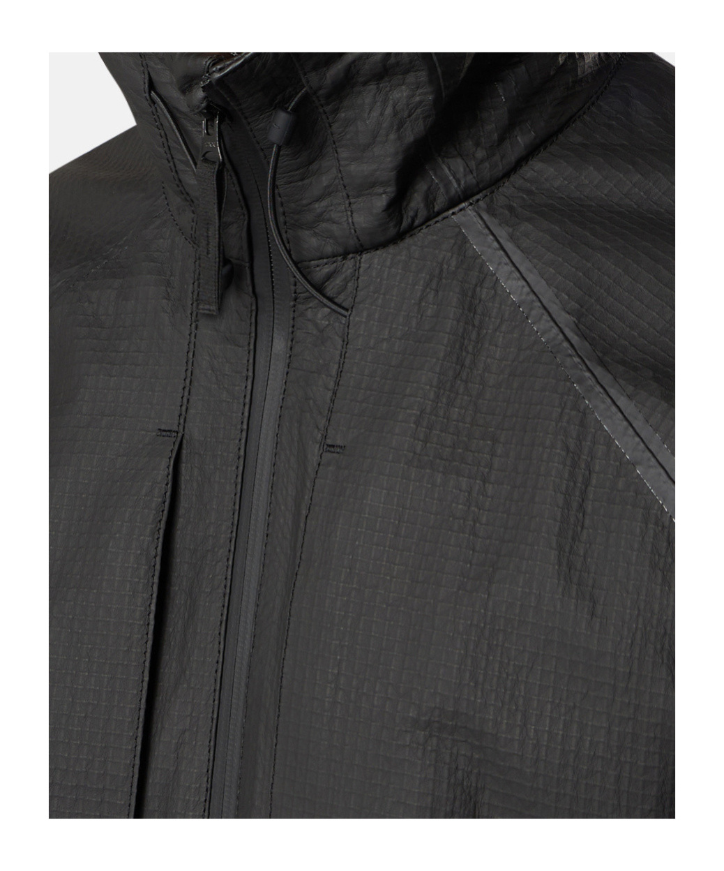 Stone Island Padded Parka With Waterproof Details And Anti-drop In Black