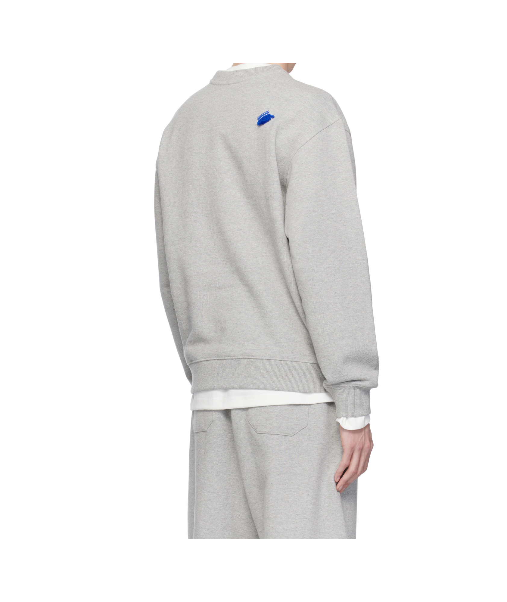 Shop Ader Error Long Sleeve Sweatshirt In White
