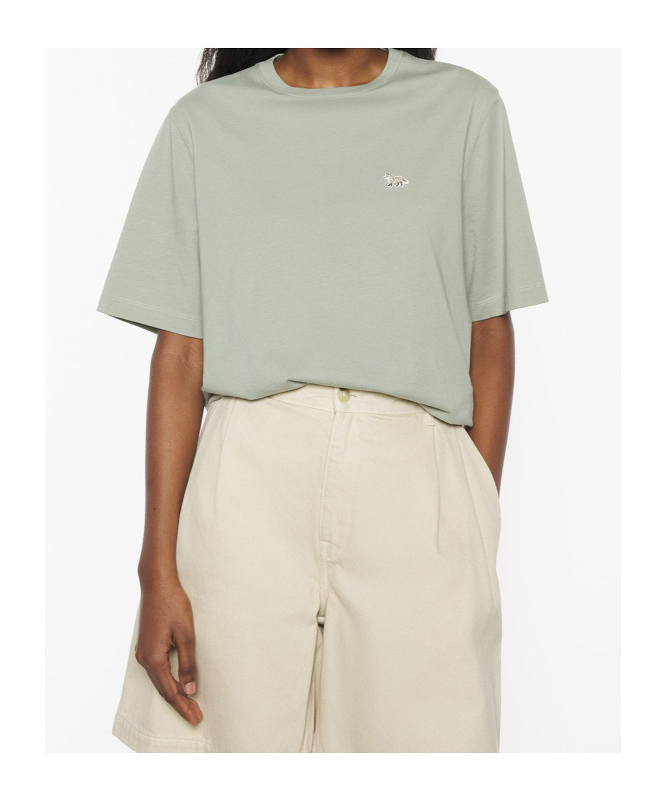MAISON KITSUNÉ BABY FOX PATCH COMFORT TEE-SHIRT