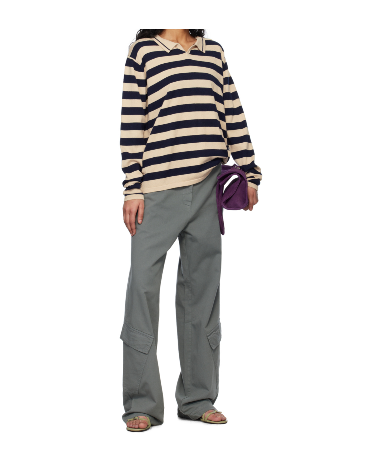 Gimaguas Gray Irina Trousers In Gray