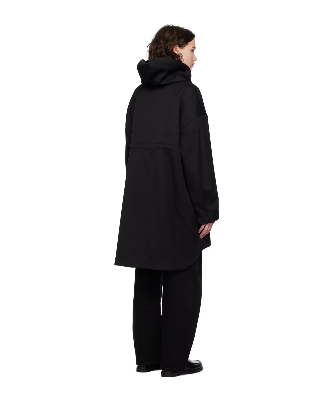 Canada Goose Olivine Parker Long-sleeved Coat In Black