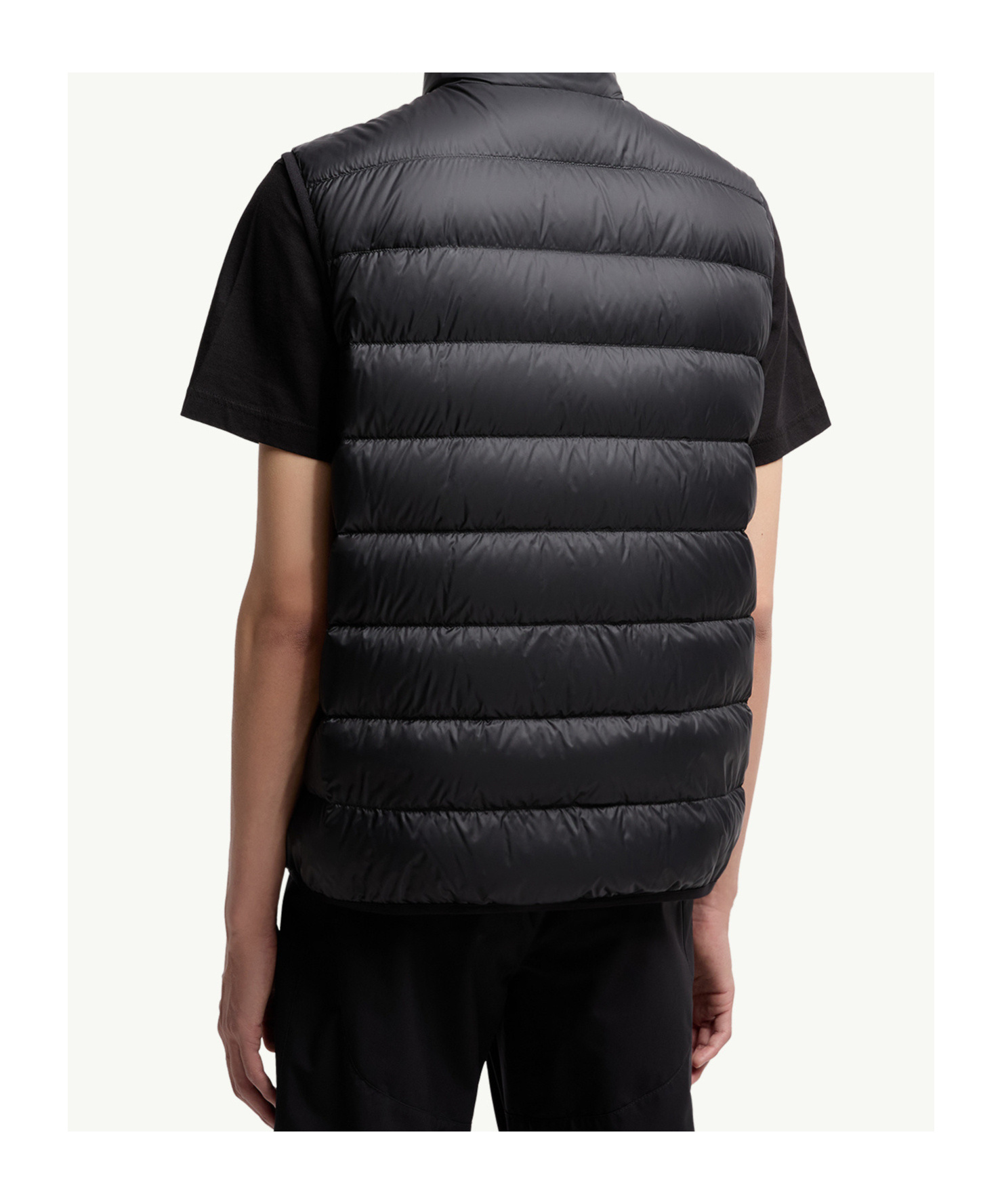 Moncler Doudoune Sans Manches Besne In Black