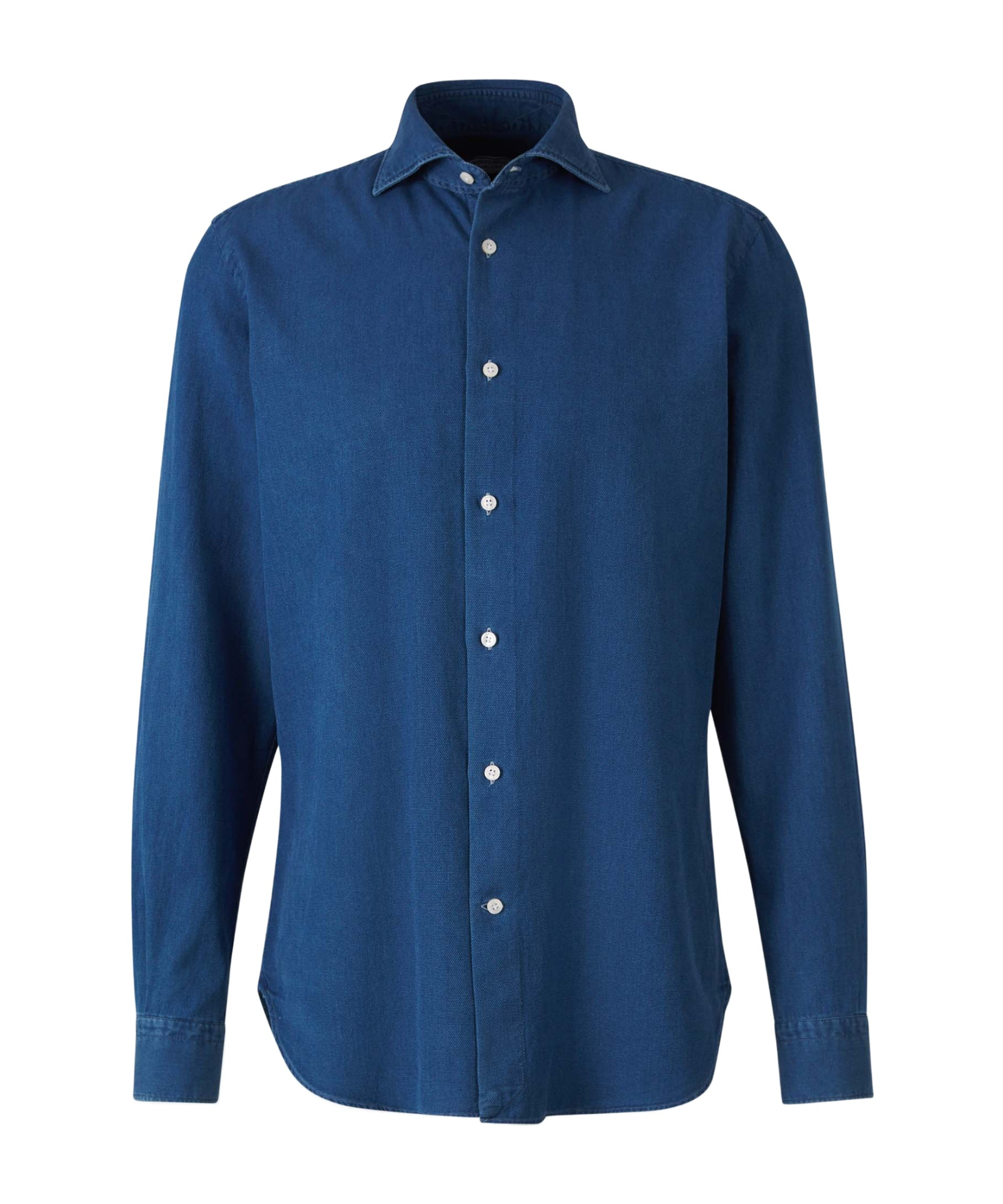 Vincenzo Di Ruggiero Denim Effect Shirt In Blue