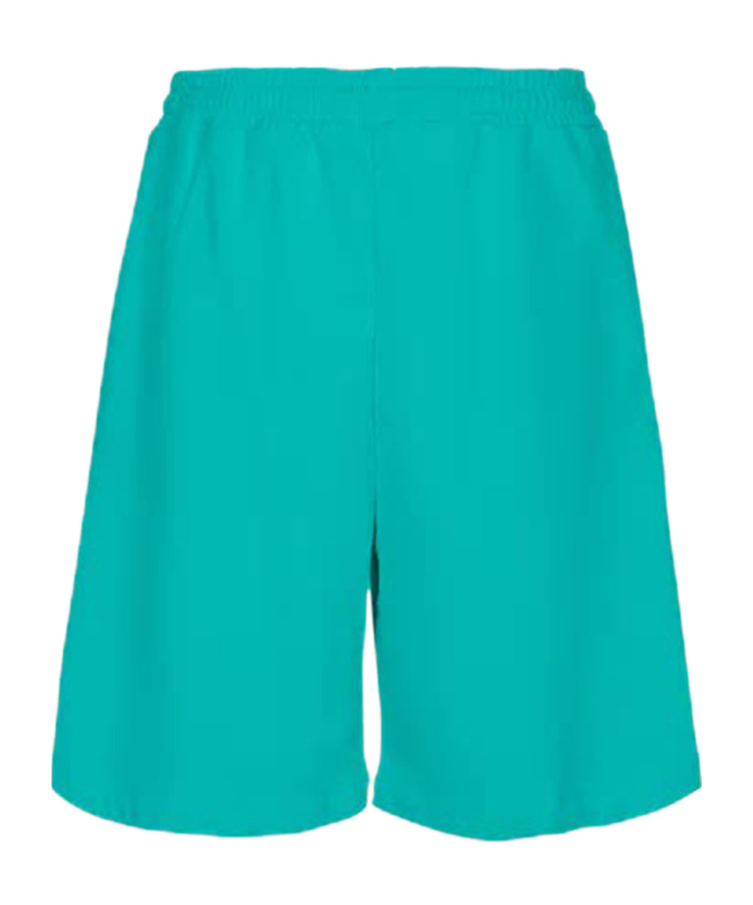 Barrow Elastic Waistband Shorts In Green