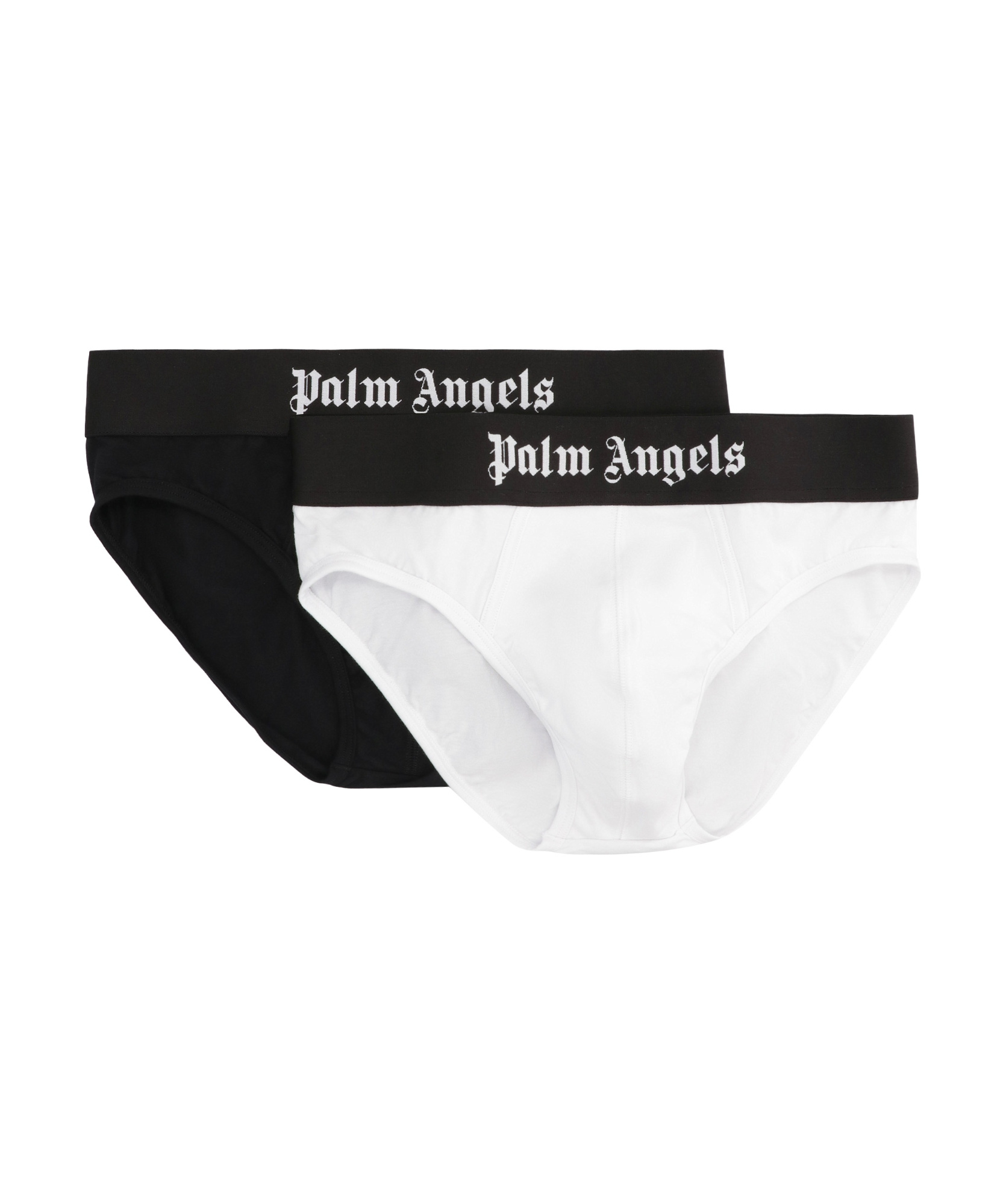 Palm Angels Elastic Belt Underwear Two-piece In White