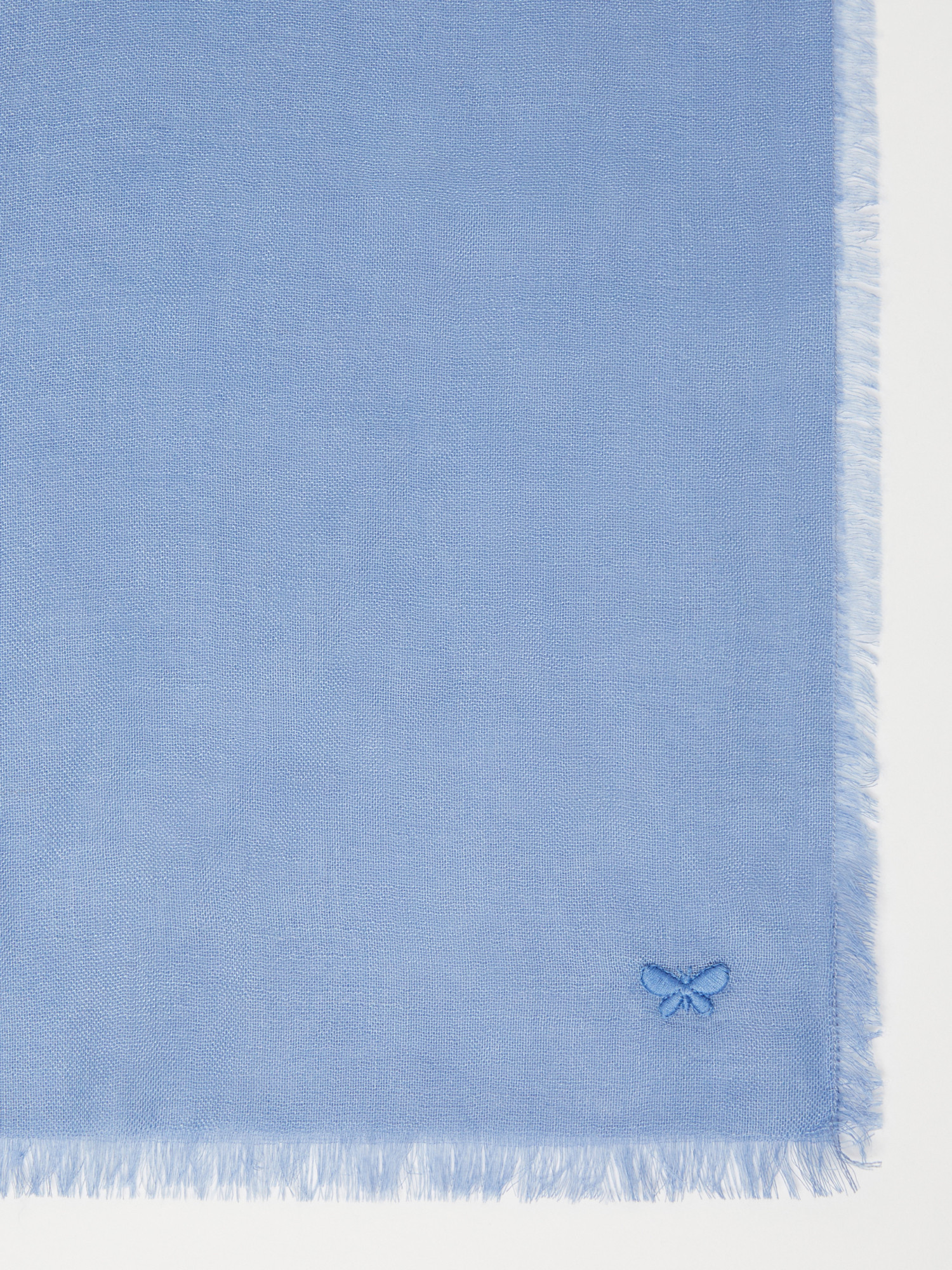 Weekend Max Mara Square Cashmere Scarf In Blue