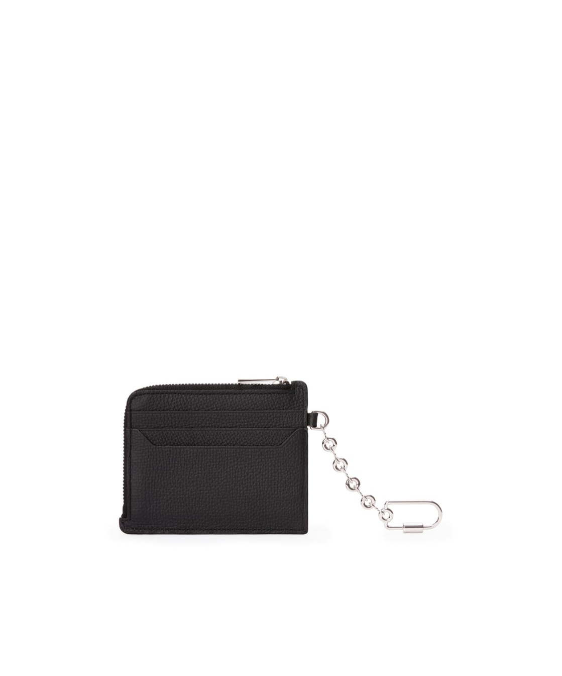 Loewe Zipper Card Bag In Black