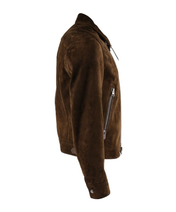 TOM FORD LONG-SLEEVED LEATHER JACKET