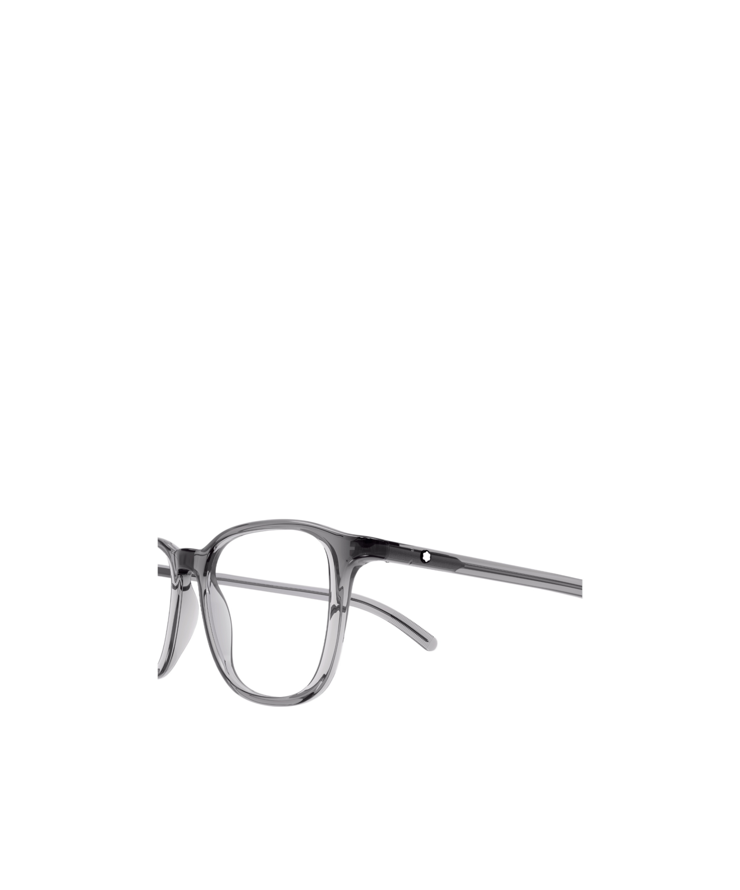 Montblanc Square-frame Glasses In Gray