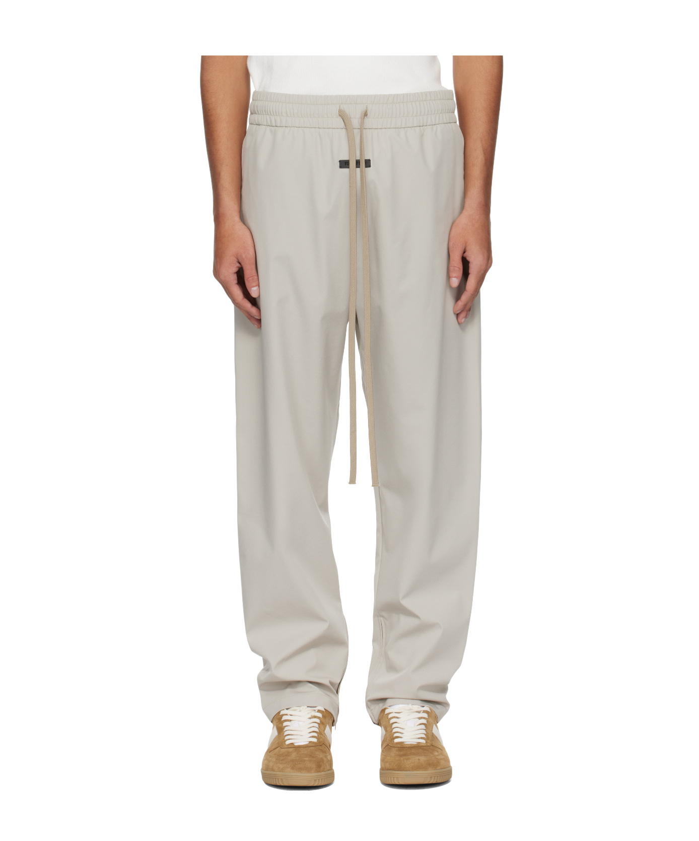 Fear Of God Elastic Waist Sweatpants In Cement