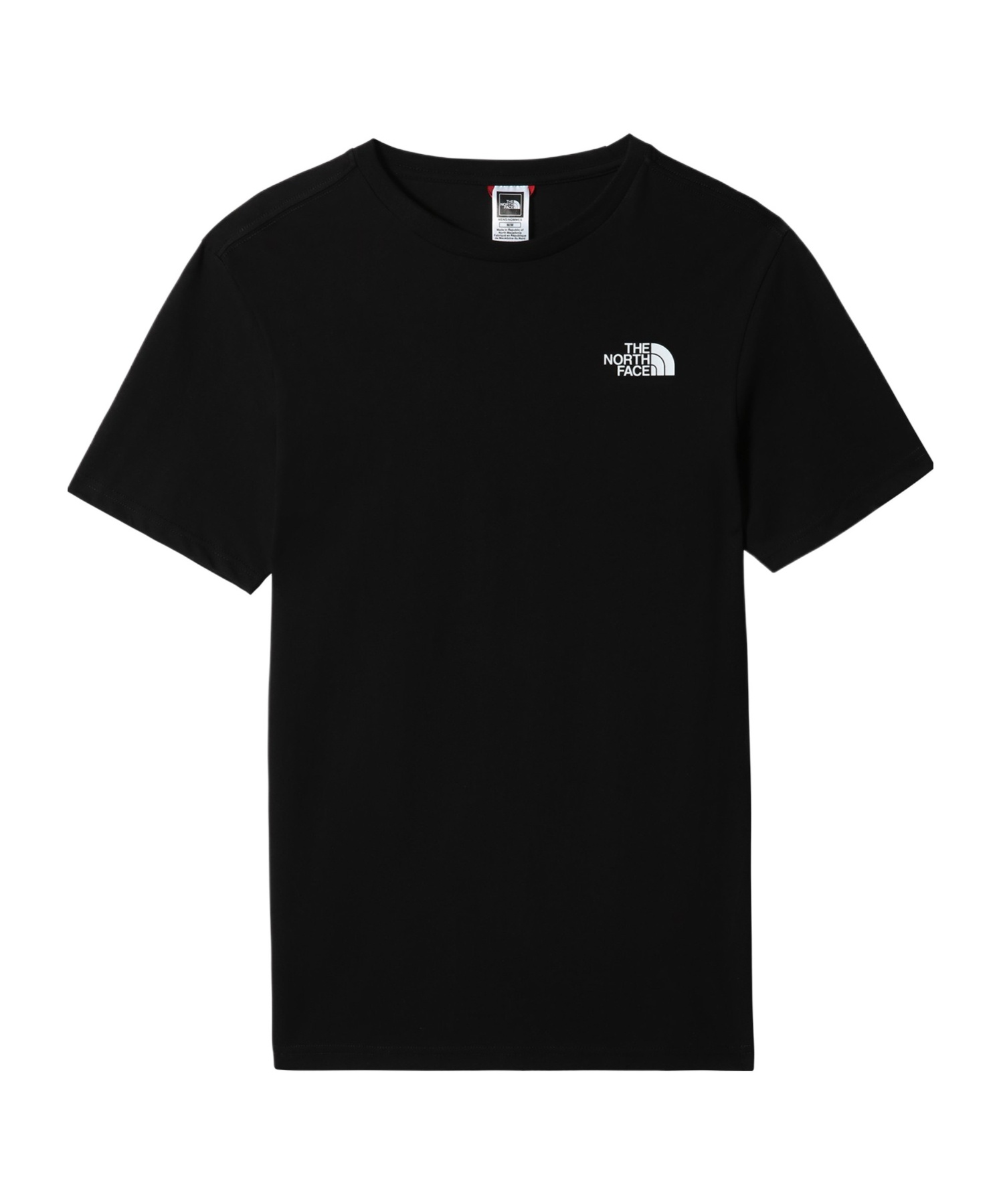 Shop The North Face Short-sleeved Logo T-shirt In Black