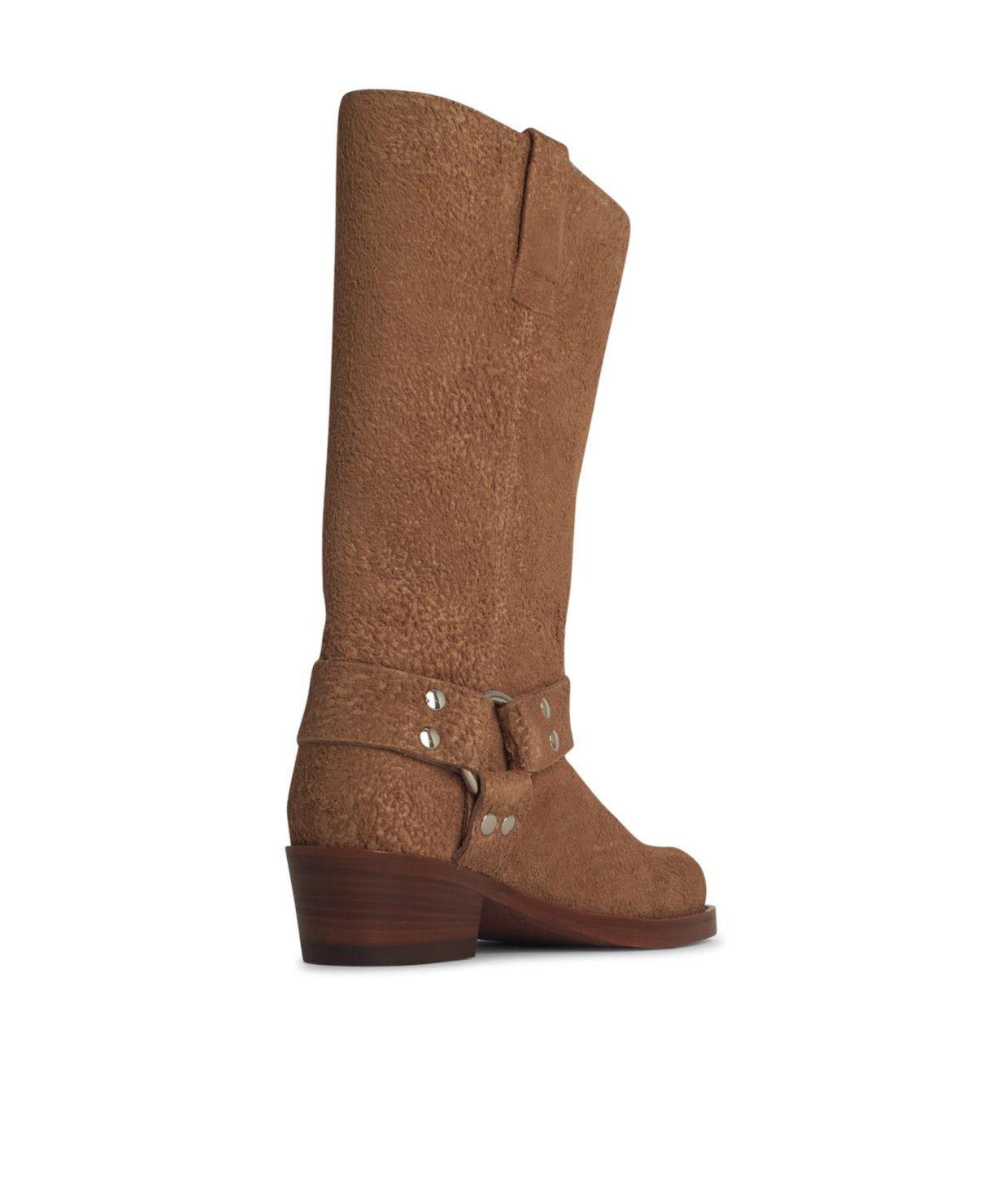 Paris Texas Square Toe Boots In Brown