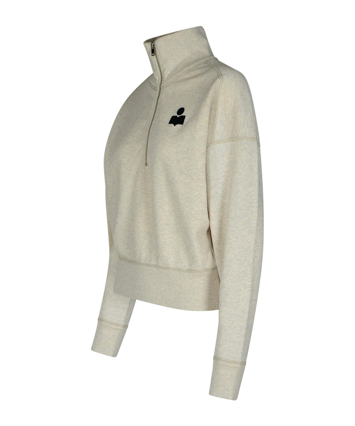 Isabel Marant Étoile Turtleneck Long Sleeve Sweatshirt In Nude