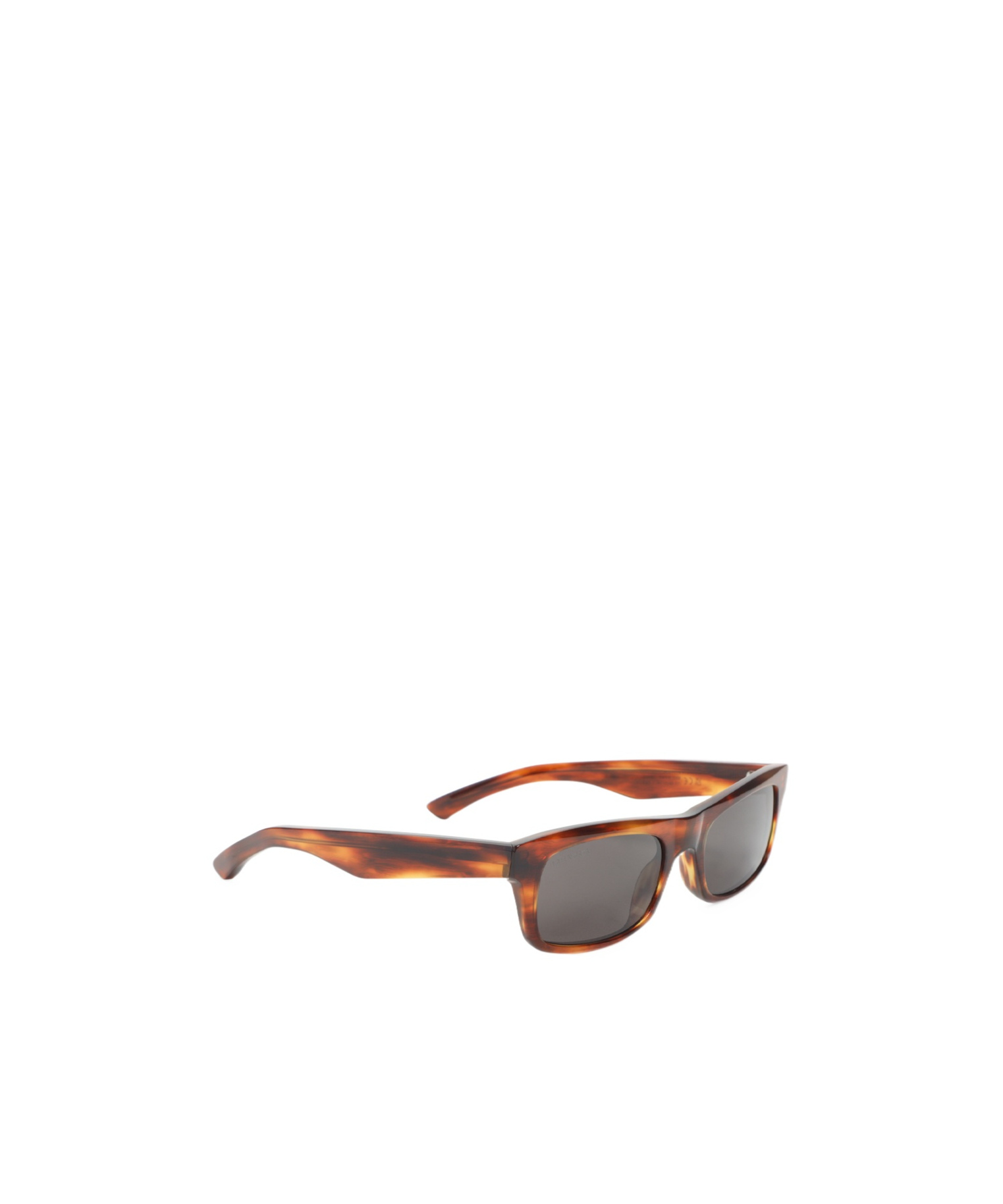 Balenciaga Soho Square Frame Tinted Sunglasses In Brown