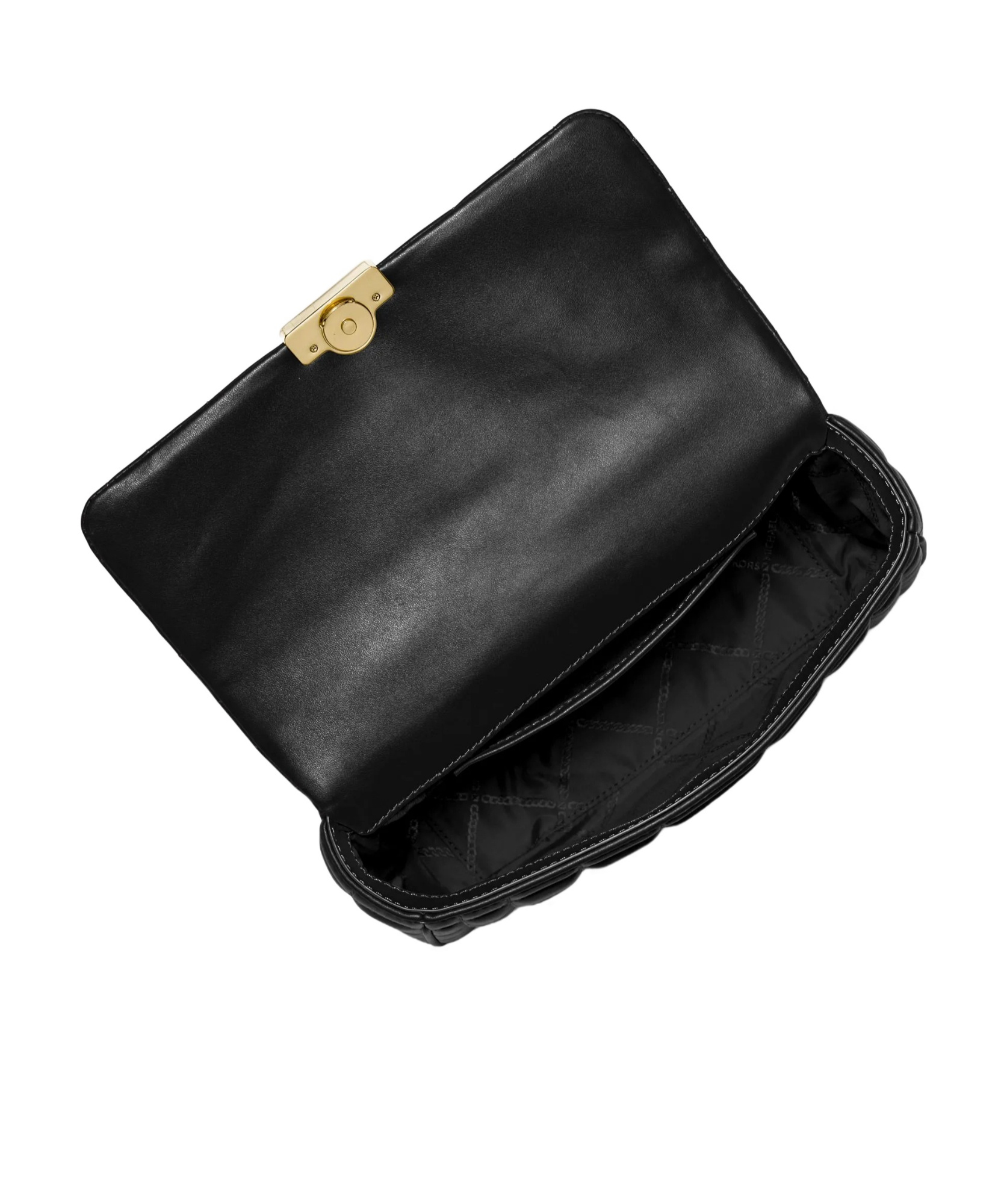 Michael Michael Kors Tribeca Quilted Leather Shoulder Bag In Black