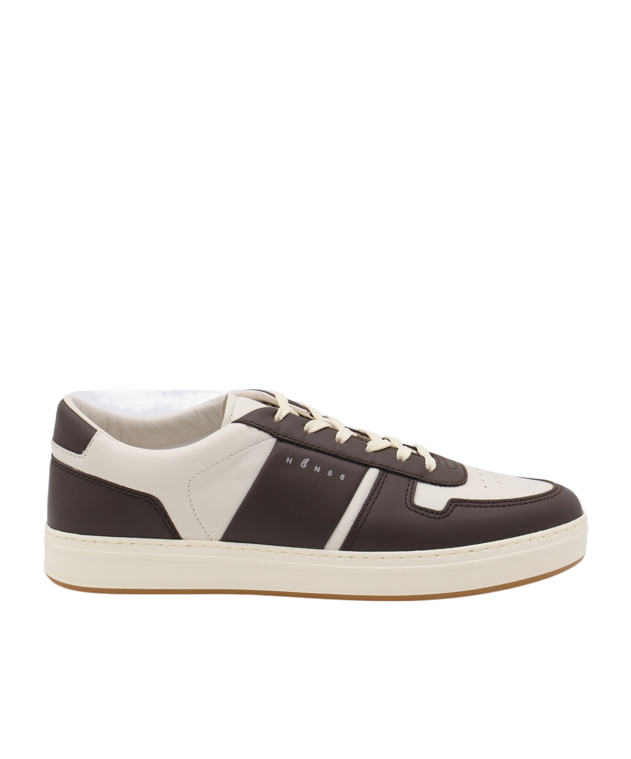 Hogan Round Toe Low Top Sneakers In Multi