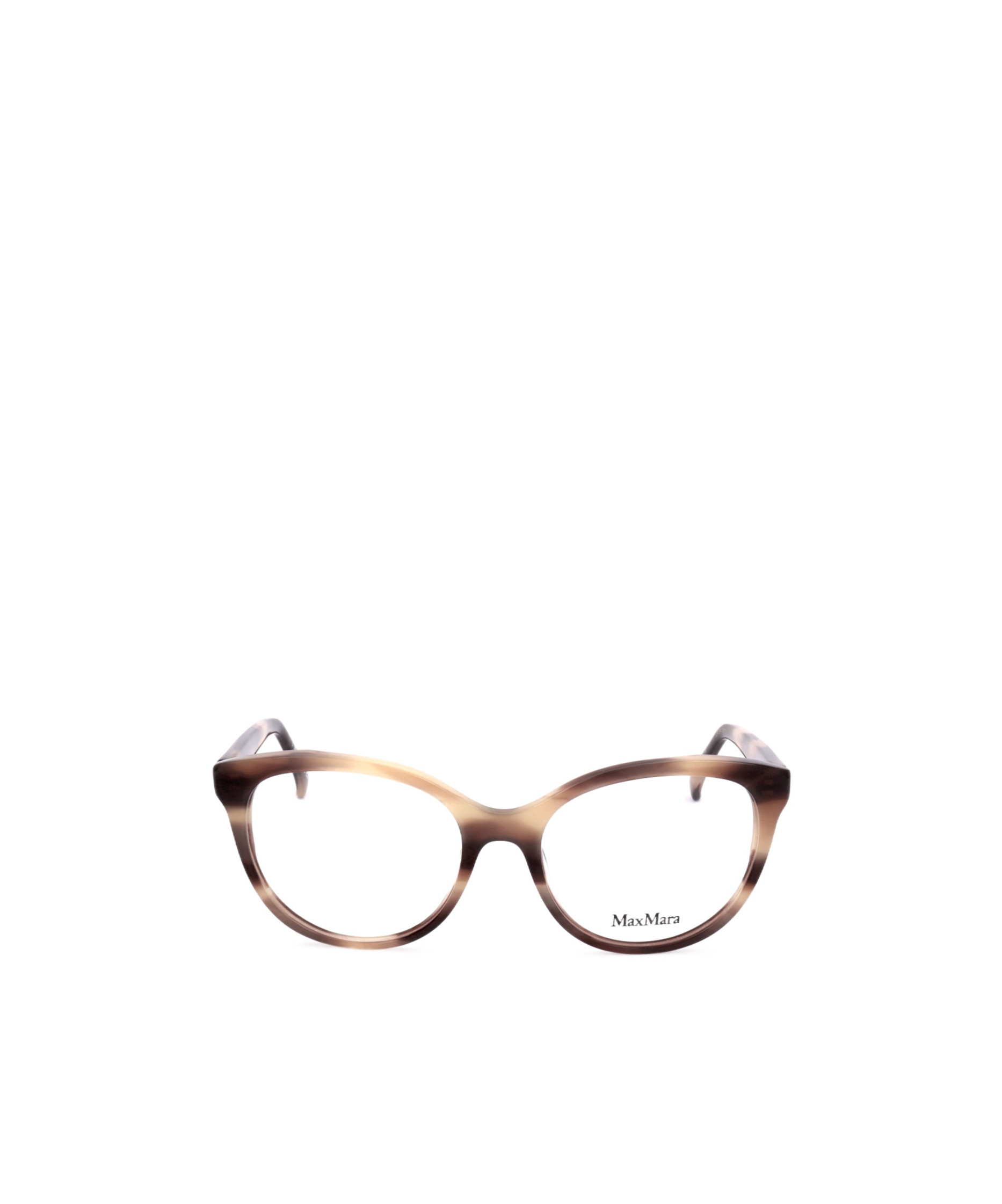 Shop Max Mara Cat-eye Frame Glasses In White