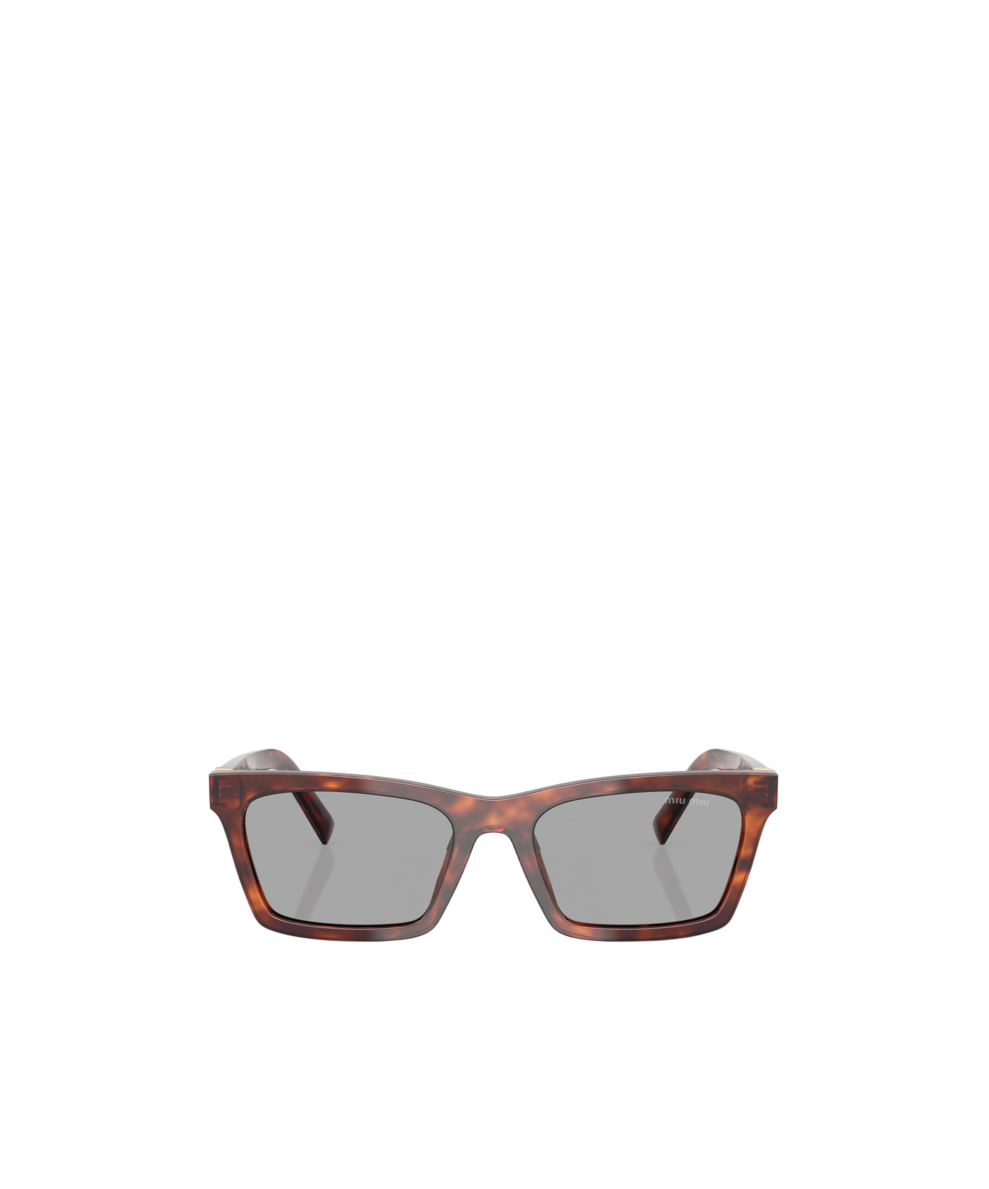 Miu Miu Square Sunglasses In Gray