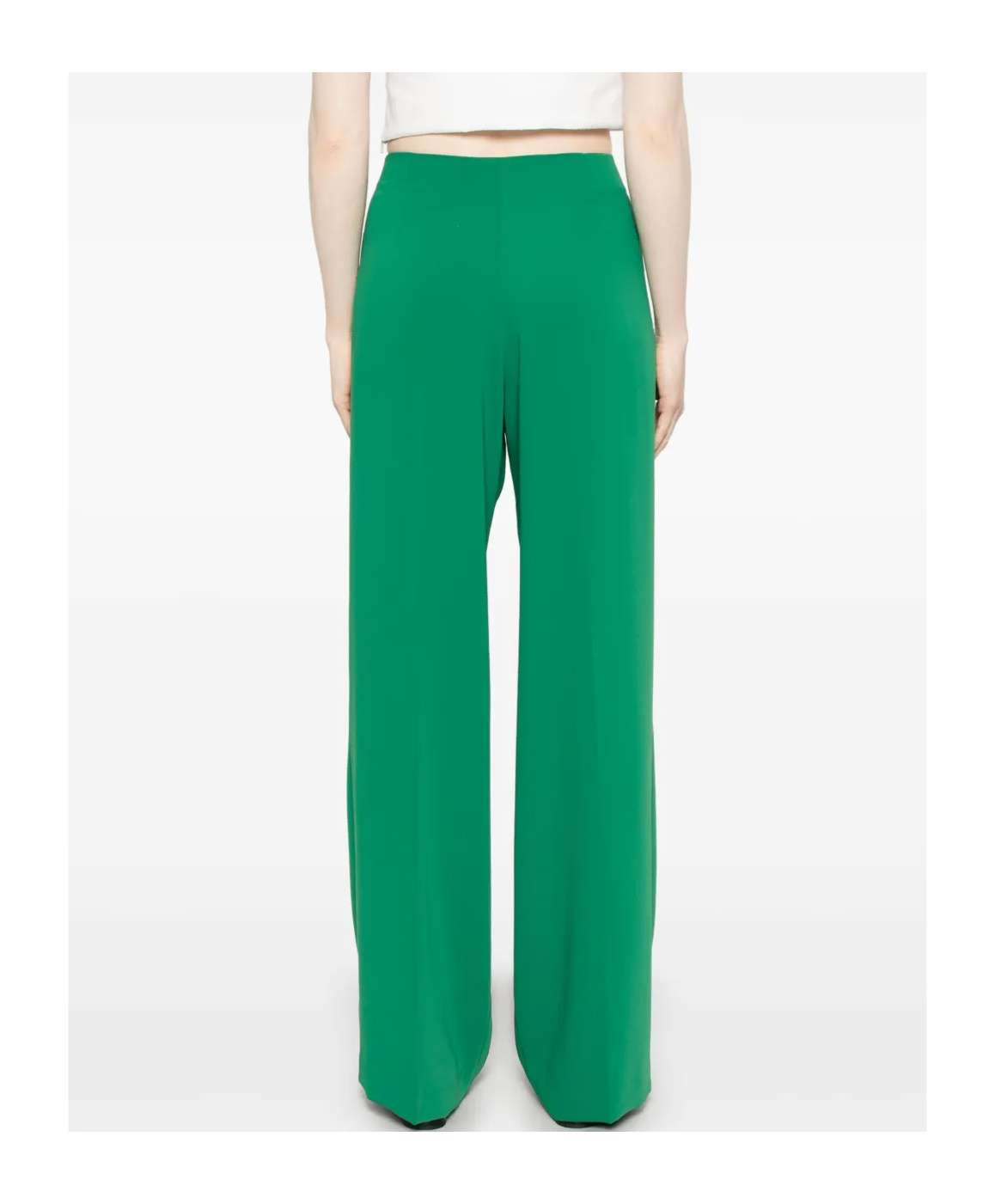 P.a.r.o.s.h Parosh Straight-leg Trousers With High Waist And Polished Draping