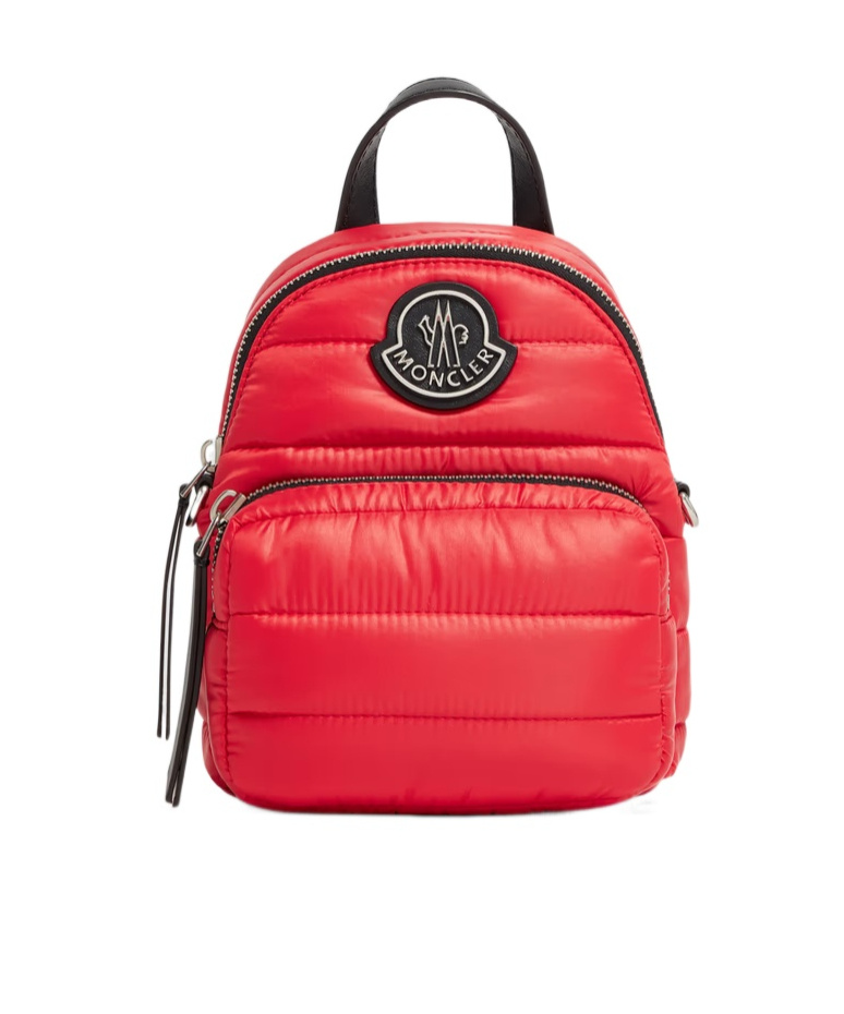 Moncler Small Kilia Cross Body Bag In Red