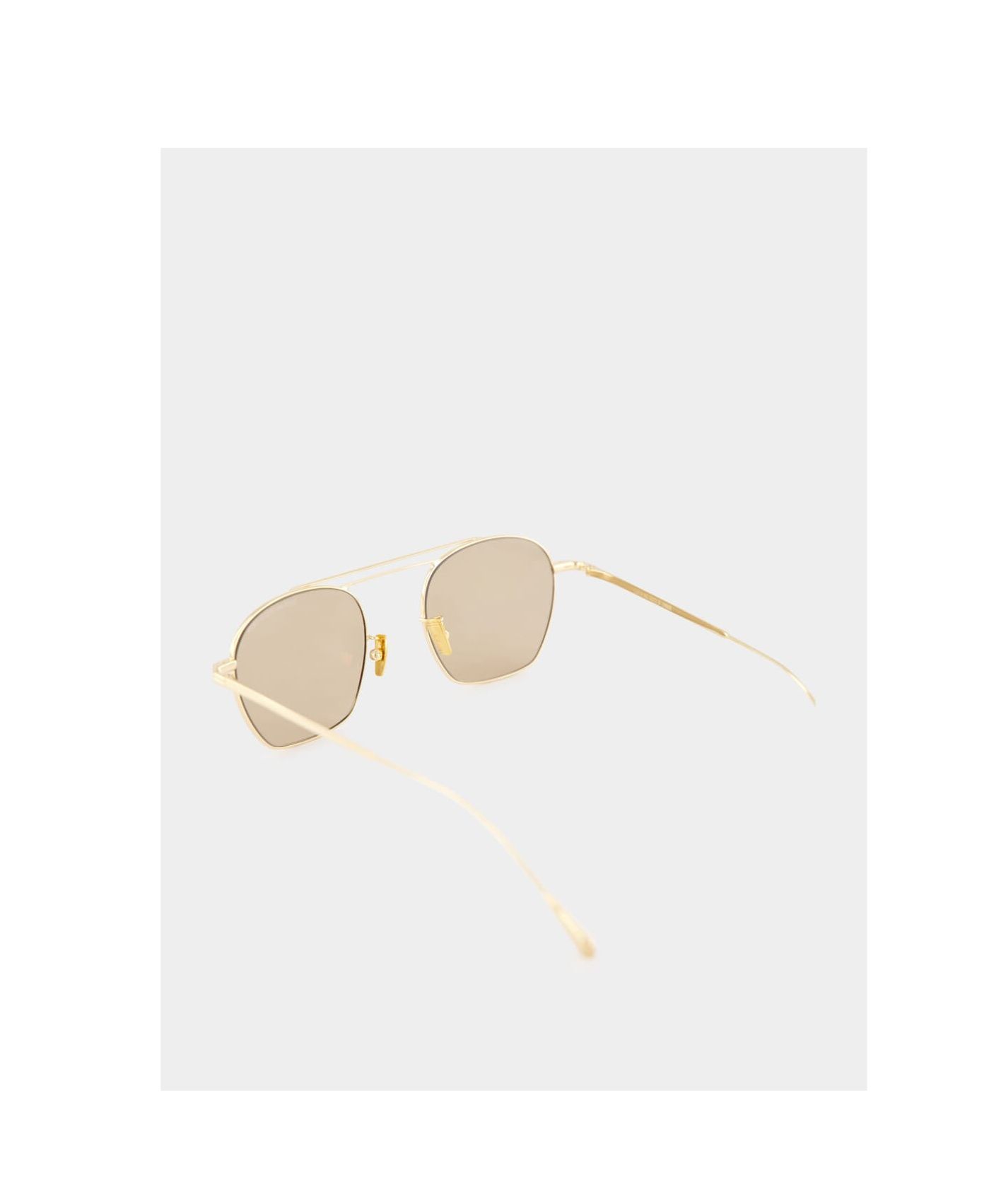 Cutler  Gross 0004 Pilot-frame Sunglasses In Brown