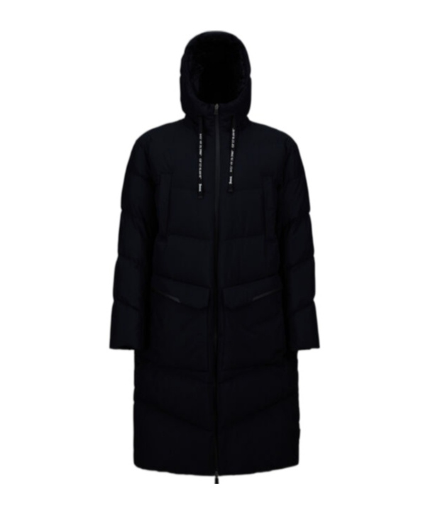 Herno Laminar Padded Coat In Black