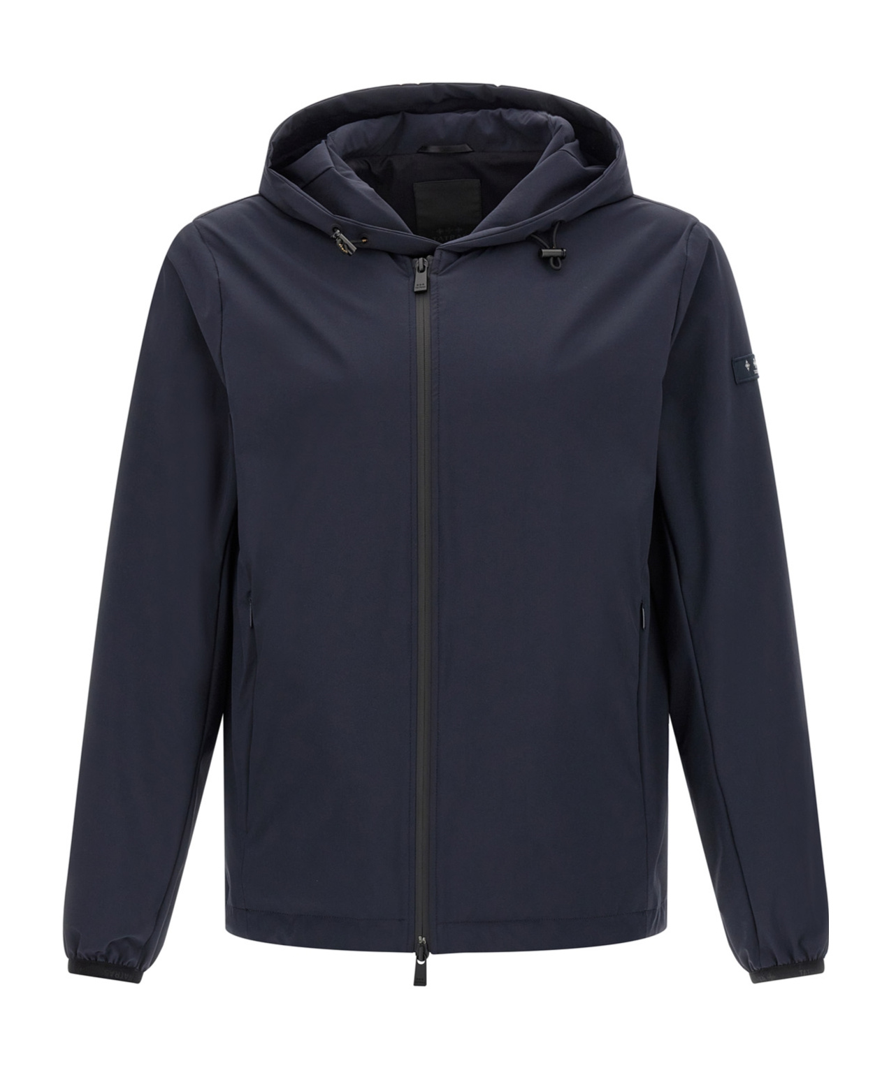 Tatras 'audee' Jacket Hooded Design Elastic Cuffs In Blue