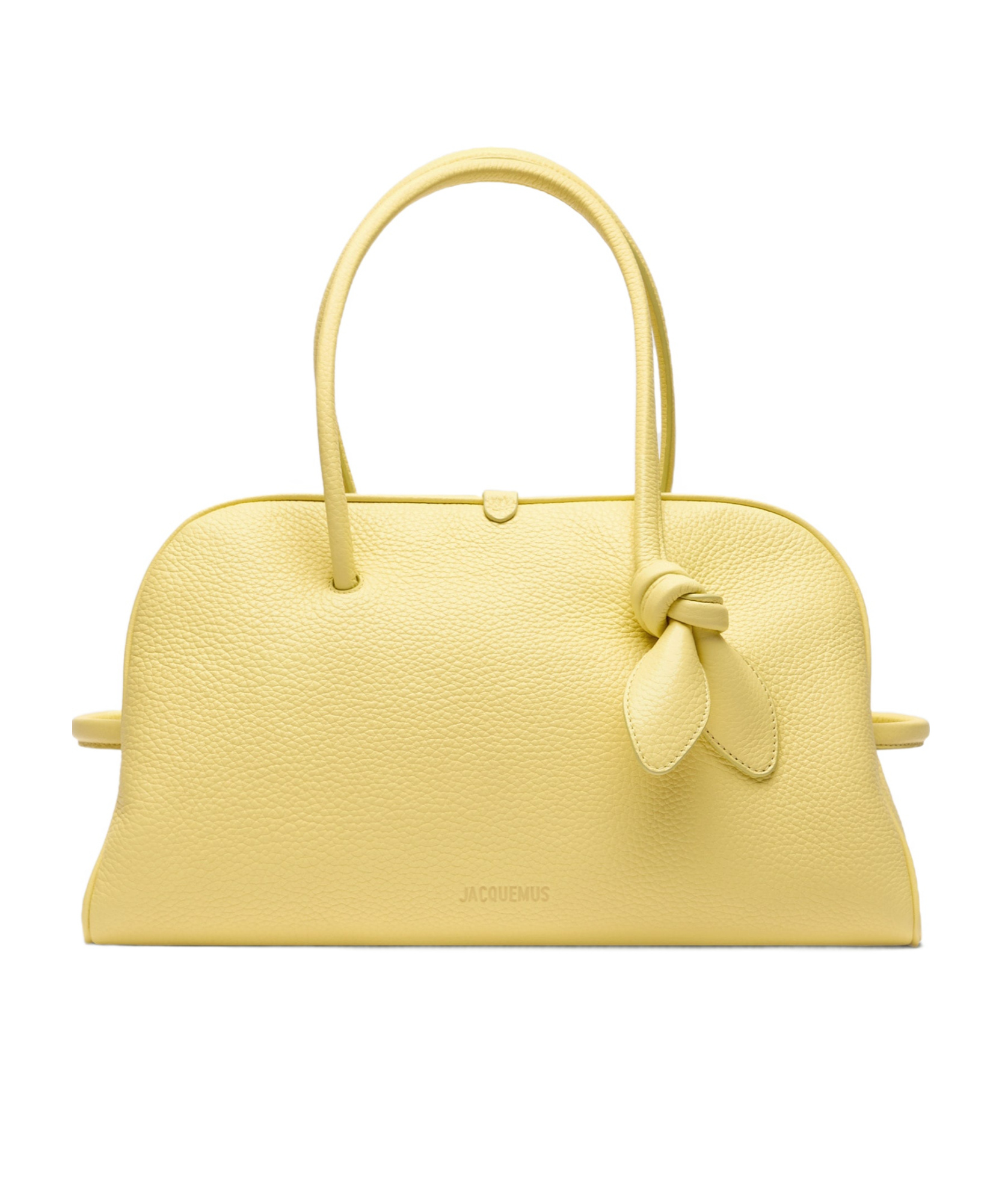 Jacquemus Zippered Shoulder Bag In Nude